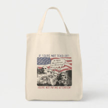 Tea'd Off Rushmore Tea Party Gear Canvas Bag
