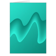 Teal Abstract Design Image. Greeting Cards