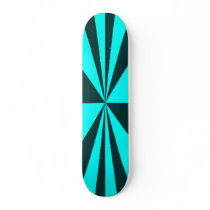 TEAL AND BLUE RETRO skateboards