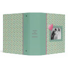 8.5x11 - Personalize the spine with your name and date.