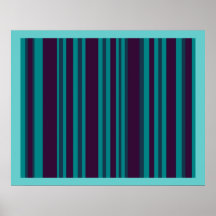 teal and purple stripes print