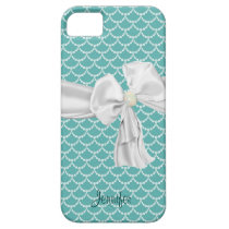 Teal and White iPhone 5 Case casemate cases