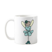 Teal Angel Fairy Mug