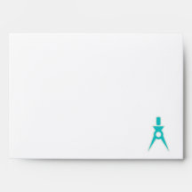 Teal Architect Envelopes