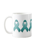 Teal Awareness Ribbon Mug