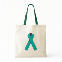 Teal Awareness Ribbon Products bags by AwarenessRibbons Teal Awareness Ribbon Products bags