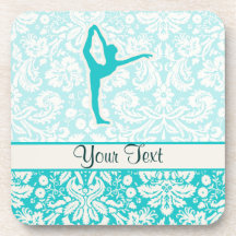 Teal Ballet Coaster