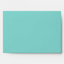 Teal Blue Black Linen Envelopes