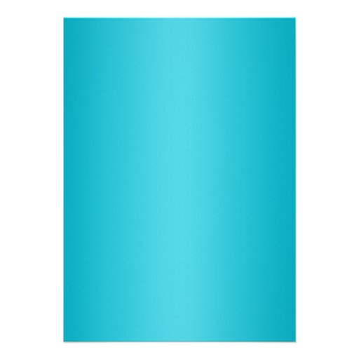 Teal Blue Flourish Swirl Frame Bat Mitzvah Personalized Invites
