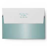 Teal Blue White Pearl Teal Blue Envelopes envelope