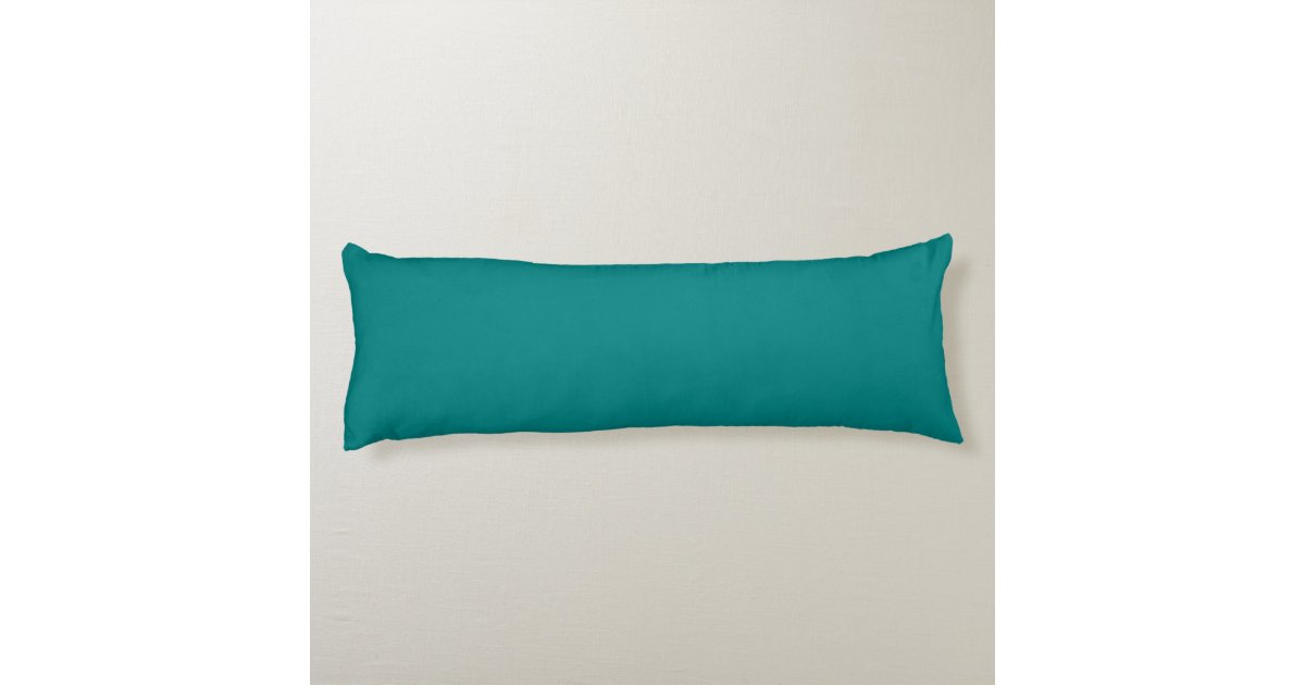 Teal Body Pillow by Janz Zazzle