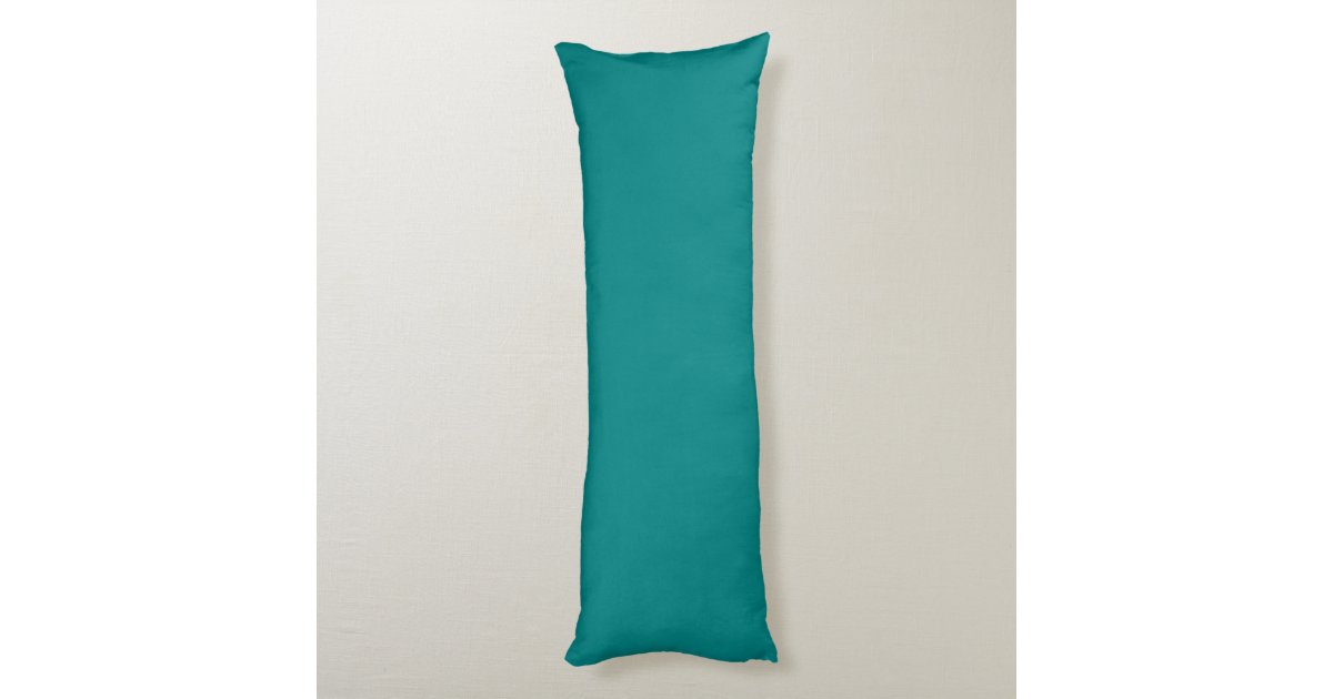 Teal Body Pillow by Janz Zazzle