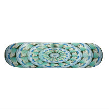 Teal Breeze Skateboard