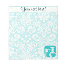 Teal Chemistry Memo Note Pads