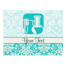 Teal Chemistry Post Card