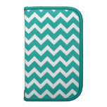 Teal Chevron Folio Planners