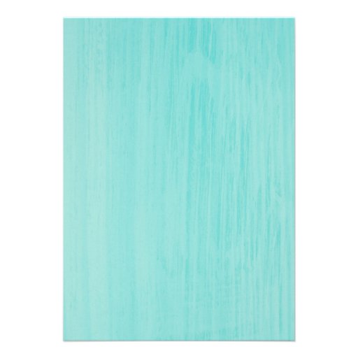 Teal Country Wedding Invitations