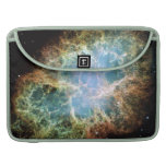 Teal Crab Nebula Sleeves For MacBook Pro