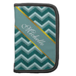 Teal Embossed Foil Organizer