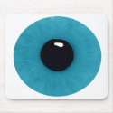 Teal Eyeball Mouse Pad mousepads by Lorianne2020 Teal Eyeball Mouse Pad mousepads
