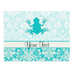 Teal Frog Postcards
