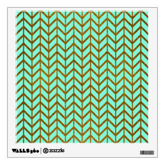 Glitter Chevron Wall Decals & Wall Stickers | Zazzle