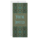 teal green invitations