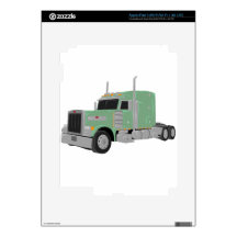 Teal Green peter built Decals For iPad 3