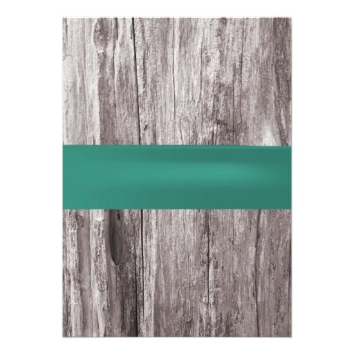 Teal Green Seashell & Starfish Beach Bridal Shower Cards