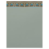 teal grey pattern letterhead