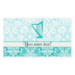 Teal Harp Business Card