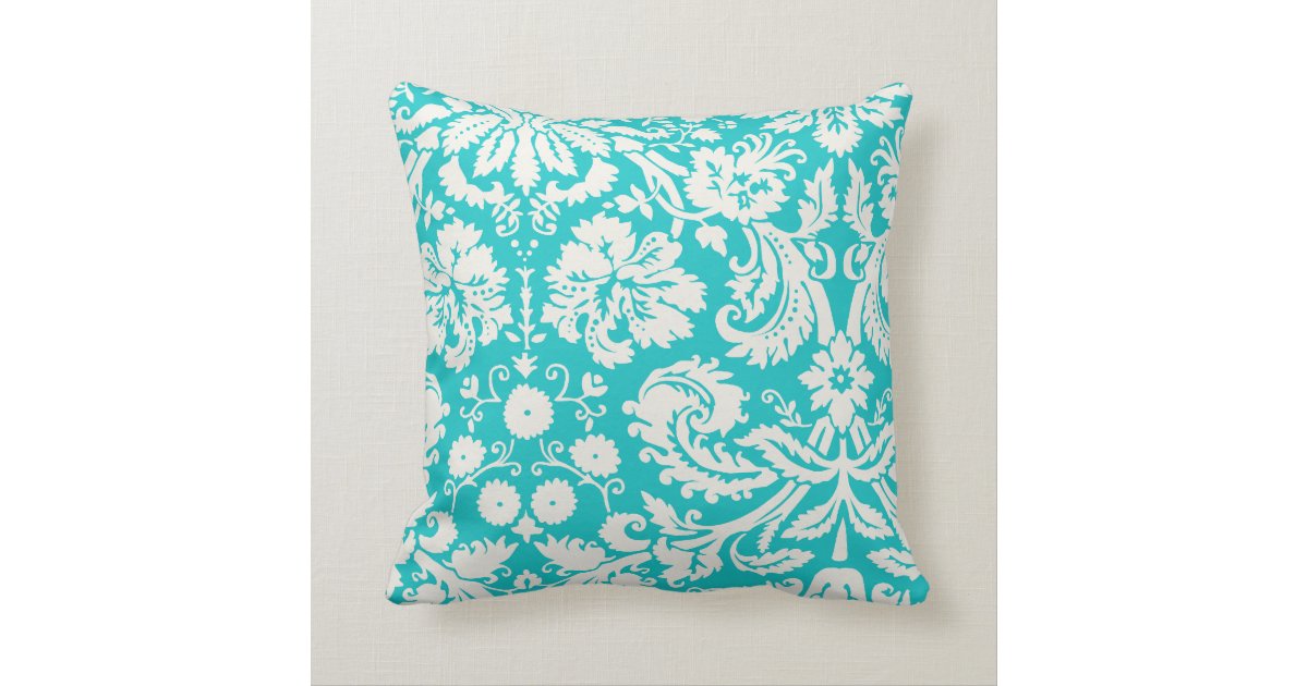 Teal Justice Scales Throw Pillow Zazzle