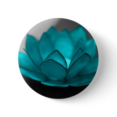 Teal Lotus Flower