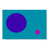 Teal, Midnight Blue, Magenta posters