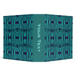 Teal pattern binders