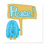 Teal Peace Posters