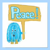 Teal Peace posters