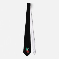 Teal Pixie & Mushrooms 3D Custom Ties