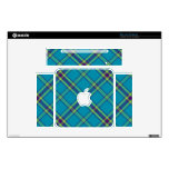 Teal/Purple/Lime Tartan Plaid Mac Mini Skin