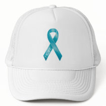 Teal Ribbon hats