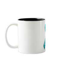 Teal Ribbon mugs