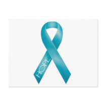 Teal Ribbon postcards
