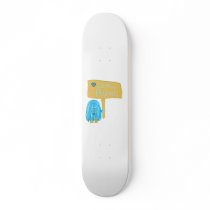 Teal Save the Planet skateboards by PeacePeople Teal Save the Planet skateboards