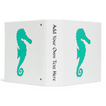 Teal Seahorse
