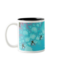 Teal Sensations mugs by kwieserA Teal Sensations mugs