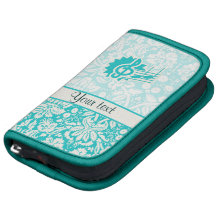Teal Treble Clef Organizers