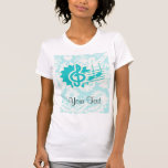 Teal Treble Clef T-shirt