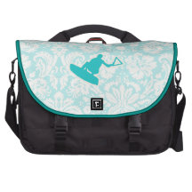 Teal Wakeboarder Commuter Bag