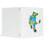 Teal & Yellow Gator Player binders