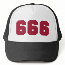 Team 666 hats by satanshop Team 666 hats